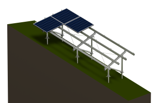 PV-ezRack® SolarTerrace III-F™